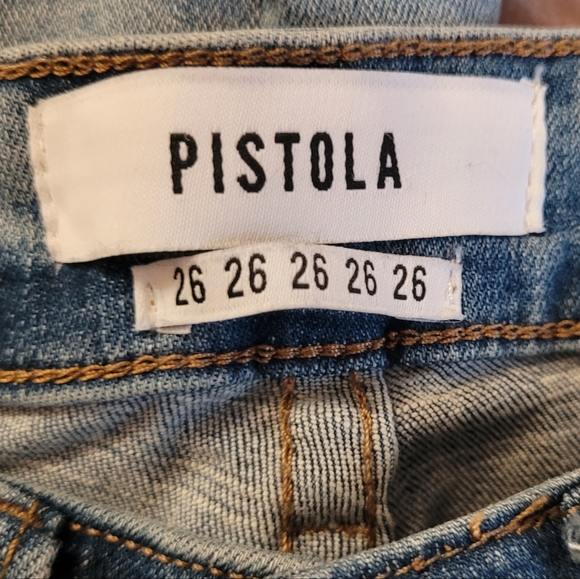 🌟 NWOT Pistola Jeans Mid Rise Skinny Ankle Jeans Size 26 - Picture 7 of 10